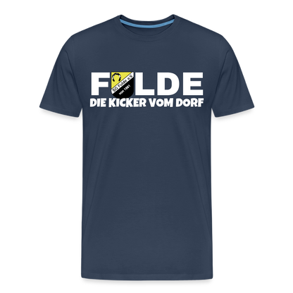 SG Fulde Kicker Premium Bio T-Shirt flex - Navy