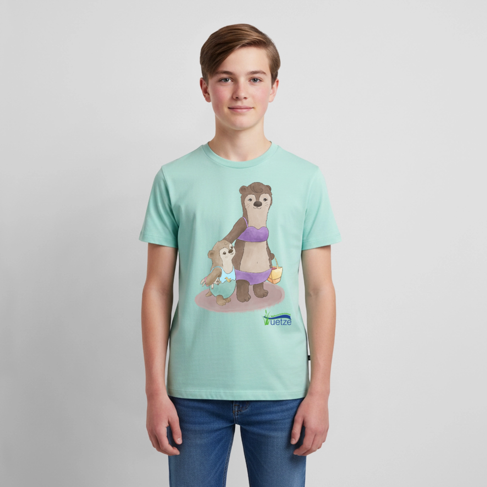 Naturbad Uetze Teenie T-Shirt "Ottermama" (146-164) - Mint 