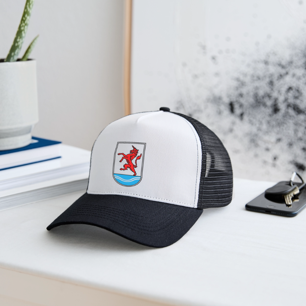 Knesebeck Trucker Cap - Weiß/Schwarz