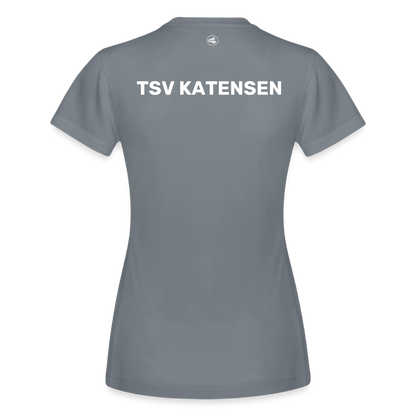 TSV Katensen JAKO Frauen Funktions-Shirt Run 2.0 (personalisierbar) - Grau