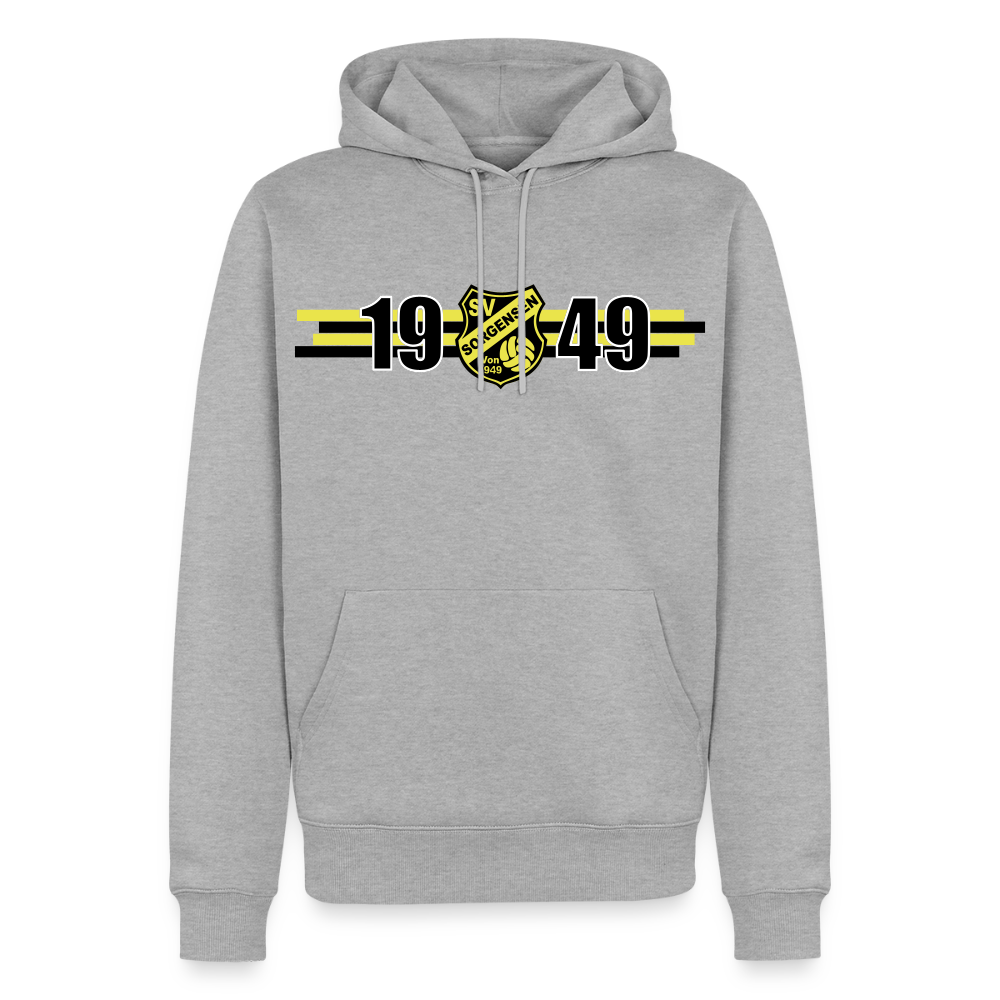 SV Sorgensen 1949 Unisex Hoodie flex - Grau meliert