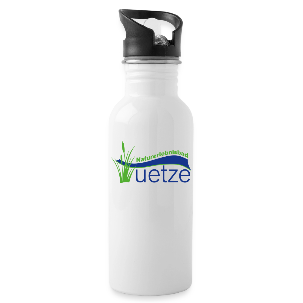Naturbad Uetze Trinkflasche 600mL - Weiß
