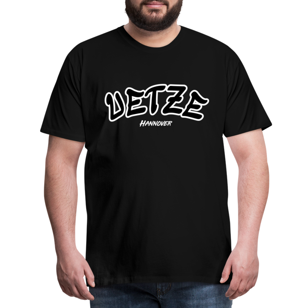 Uetze Hannover Premium T-Shirt flex - Schwarz