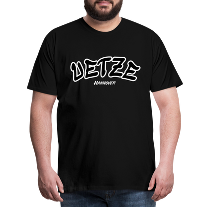 Uetze Hannover Premium T-Shirt flex - Schwarz