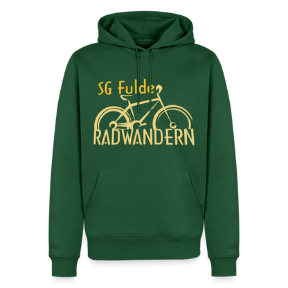 Fulde Radwandern Premium Hoodie flex - Flaschengrün