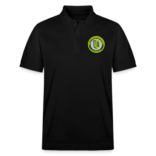 SSV Plockhorst Unisex Bio-Poloshirt - Schwarz