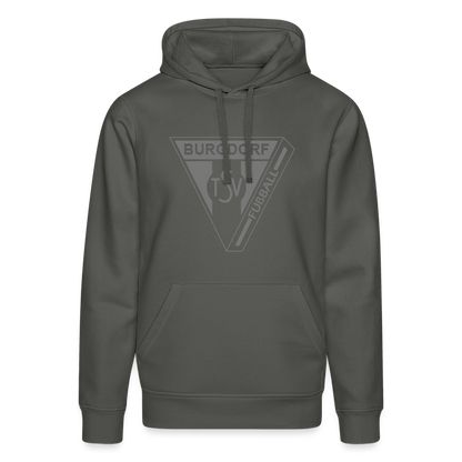 TSV Burgdorf Fussball Unisex Bio-Hoodie All Grey flex - Anthrazit