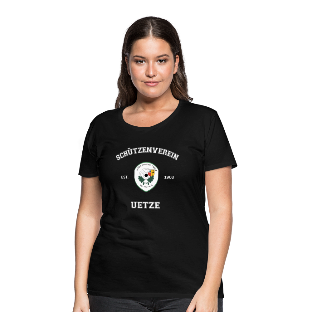 Schützenverein Uetze Frauen Collage T-Shirt - Schwarz