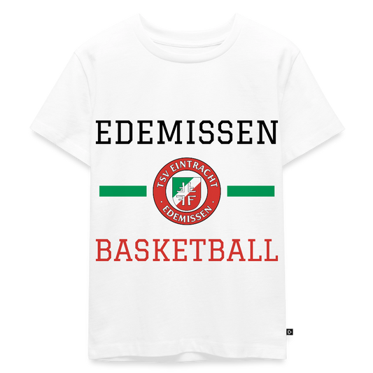 Kinder T-Shirt TSV Edemissen Basketball - Weiß