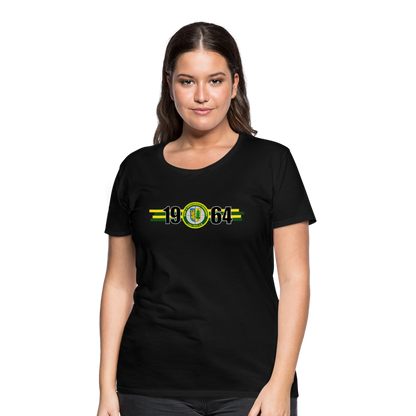 SSV Plockhorst Frauen Premium T-Shirt 1964 - Schwarz