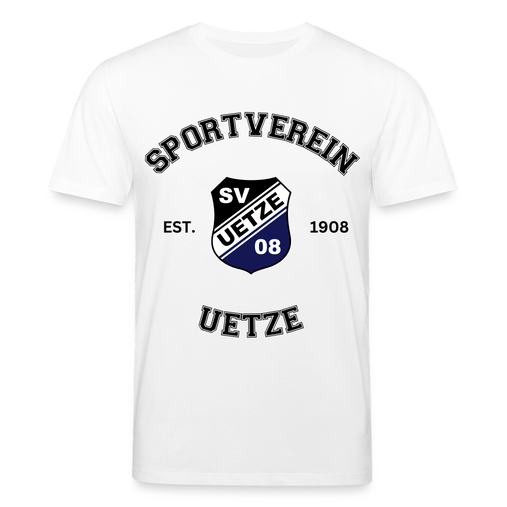 SV Uetze 08 Collage Premium T-Shirt flex - Weiß