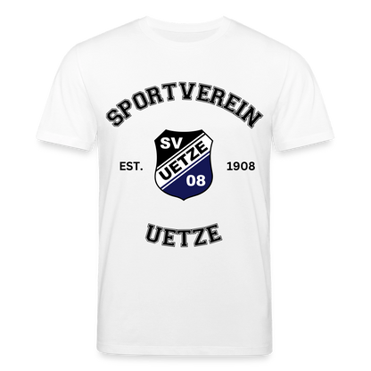 SV Uetze 08 Collage Premium T-Shirt flex - Weiß