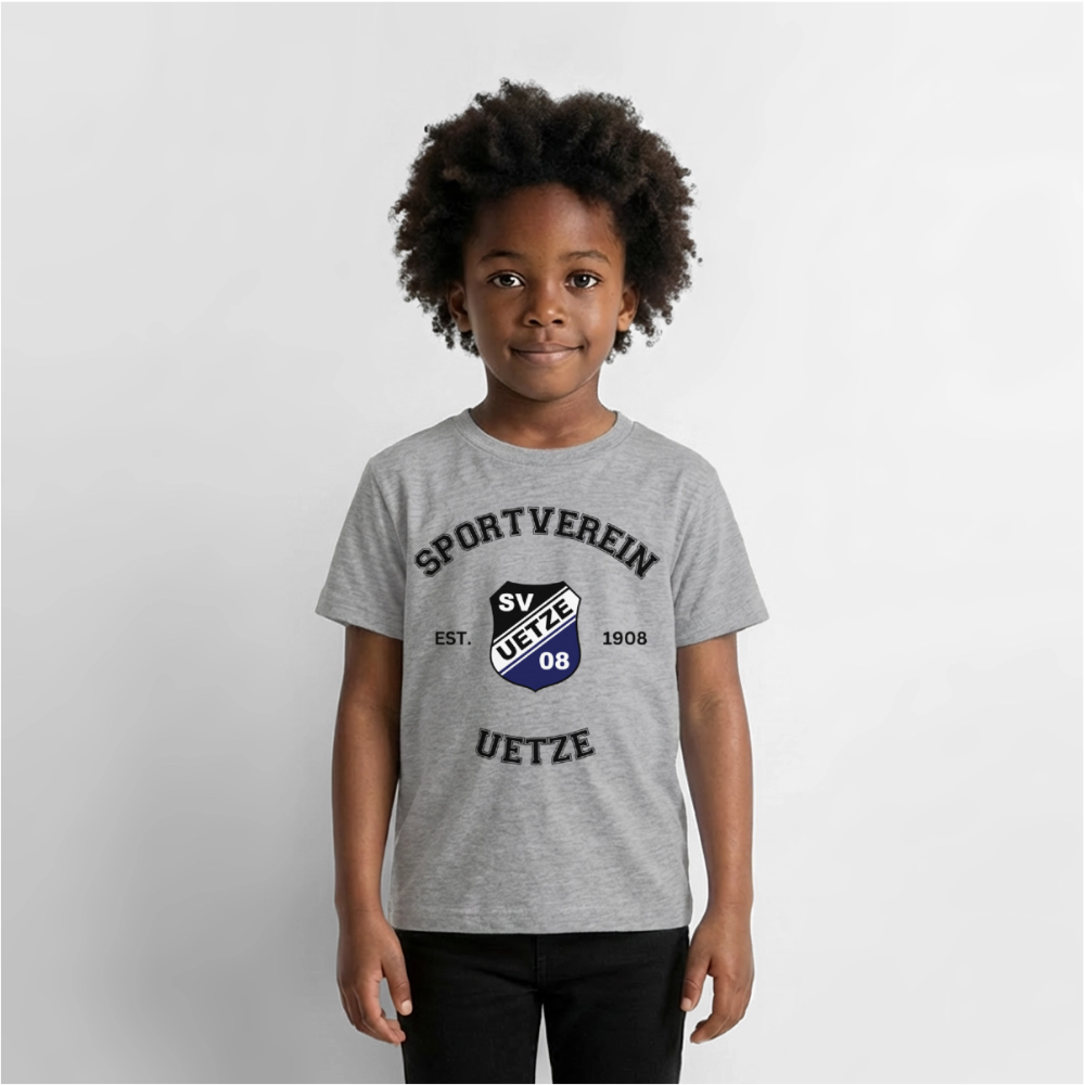 SV Uetze 08 Kinder Premium T-Shirt flex - Grau meliert