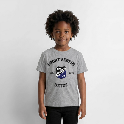 SV Uetze 08 Kinder Premium T-Shirt flex - Grau meliert