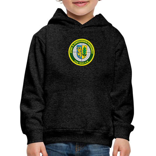 SSV Plockhorst Logo Kinder Premium Hoodie - Anthrazit