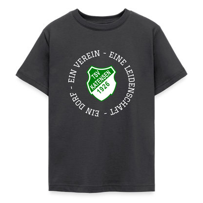 TSV Katensen Kinder T-Shirt "Ein Dorf" (Gr.134-164) - Dunkelgrau