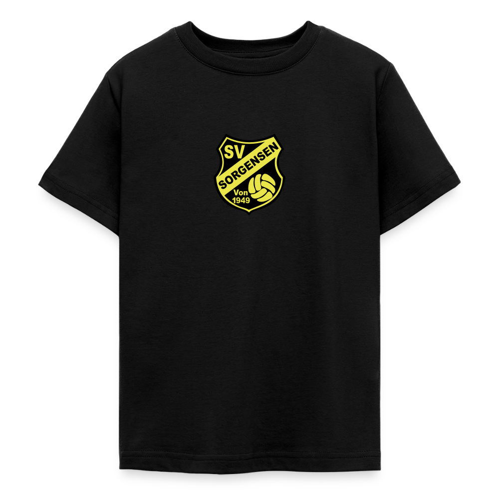SV Sorgensen Teenager T-Shirt Logo flex - Schwarz