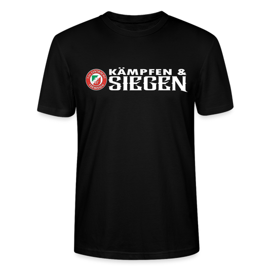 TSV Edemissen Kämpfen & Siegen Unisex Bio T-Shirt - Schwarz