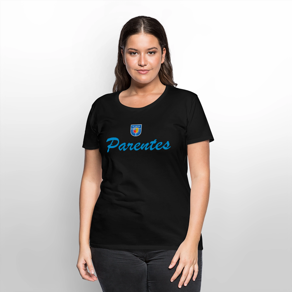 Parentes Frauen Premium Bio T-Shirt - Schwarz