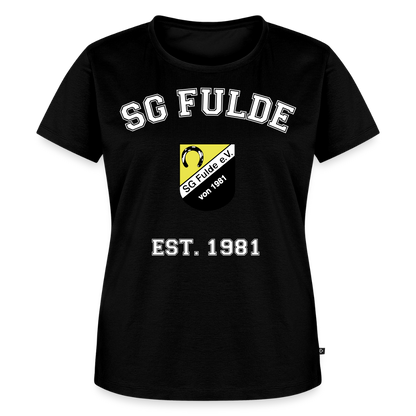 SG Fulde Frauen Collage Premium T-Shirt flex - Schwarz