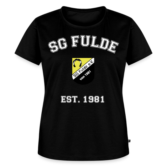 SG Fulde Frauen Collage Premium T-Shirt flex - Schwarz