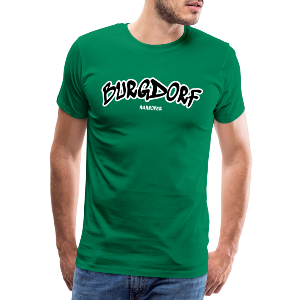 Burgdorf Hannover Premium T-Shirt Flexdruck - Kelly Green