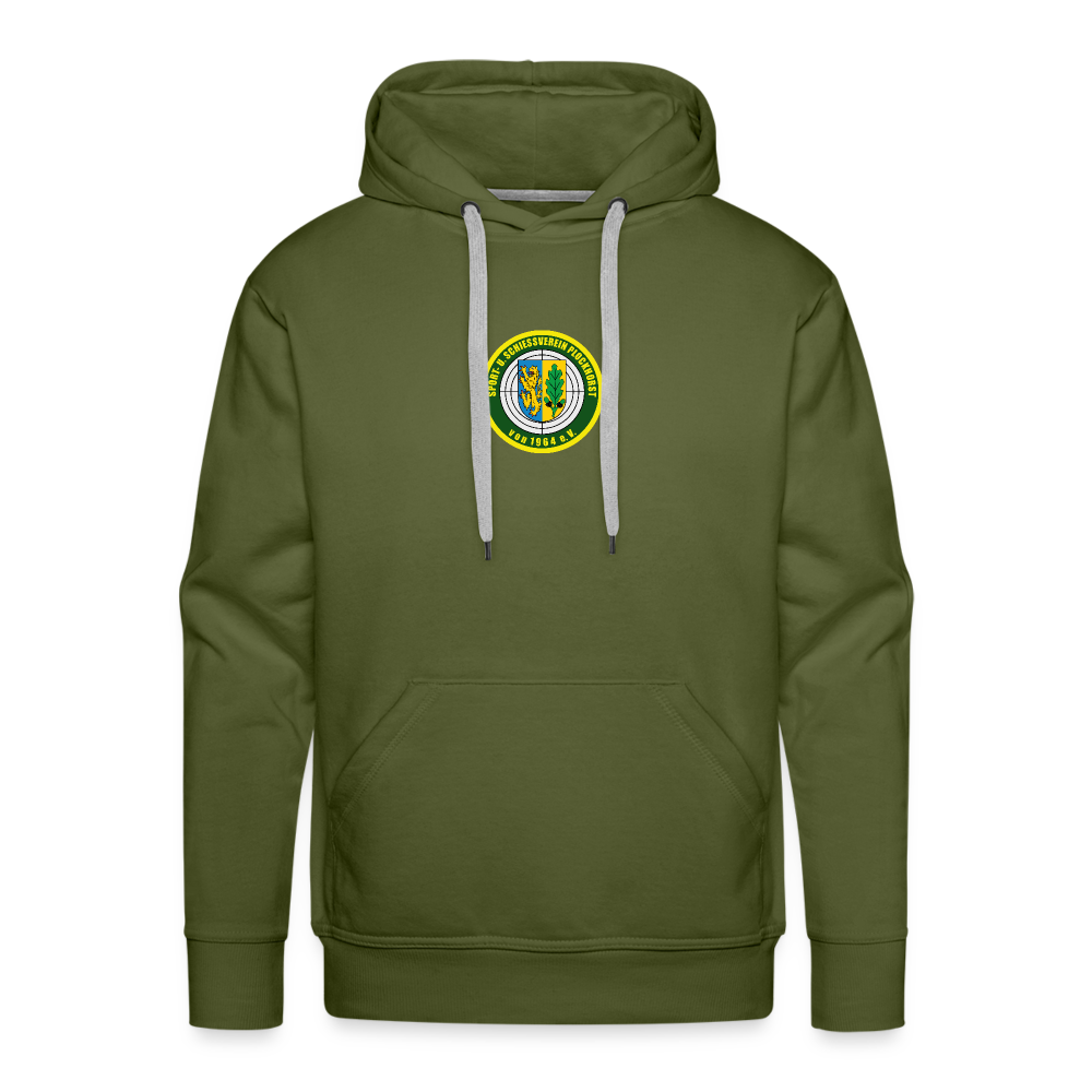 SSV Plockhorst Premium Hoodie Logo - Olivgrün