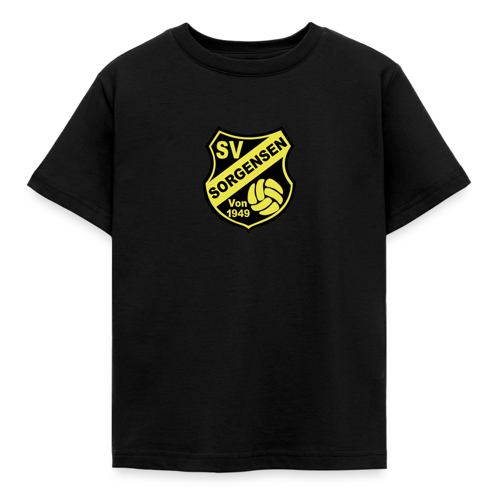 SV Sorgensen Kinder T-Shirt Logo flex - Schwarz