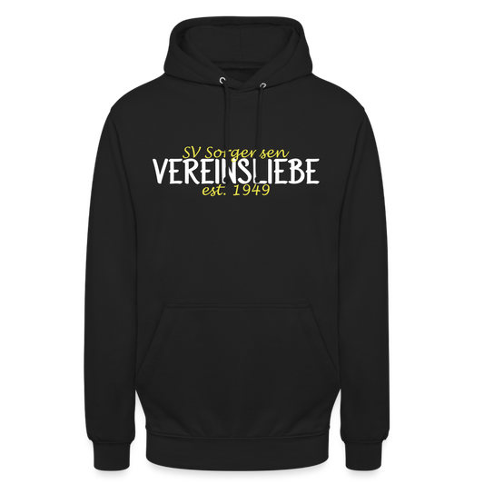 SV Sorgensen Vereinsliebe Unisex Hoodie flex - Schwarz