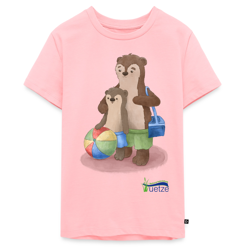 Naturbad Uetze Teenie-T-Shirt "Otterpapa" (146-164) - Rosa