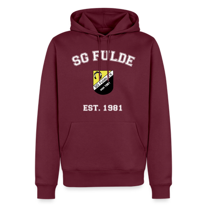 SG Fulde Collage Hoodie flex - Burgunderrot