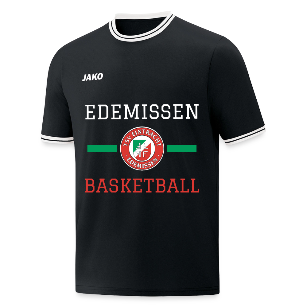 TSV Edemissen Shooting Shirt schwarz - Schwarz/Weiß