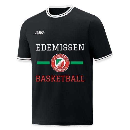 TSV Edemissen Shooting Shirt schwarz - Schwarz/Weiß