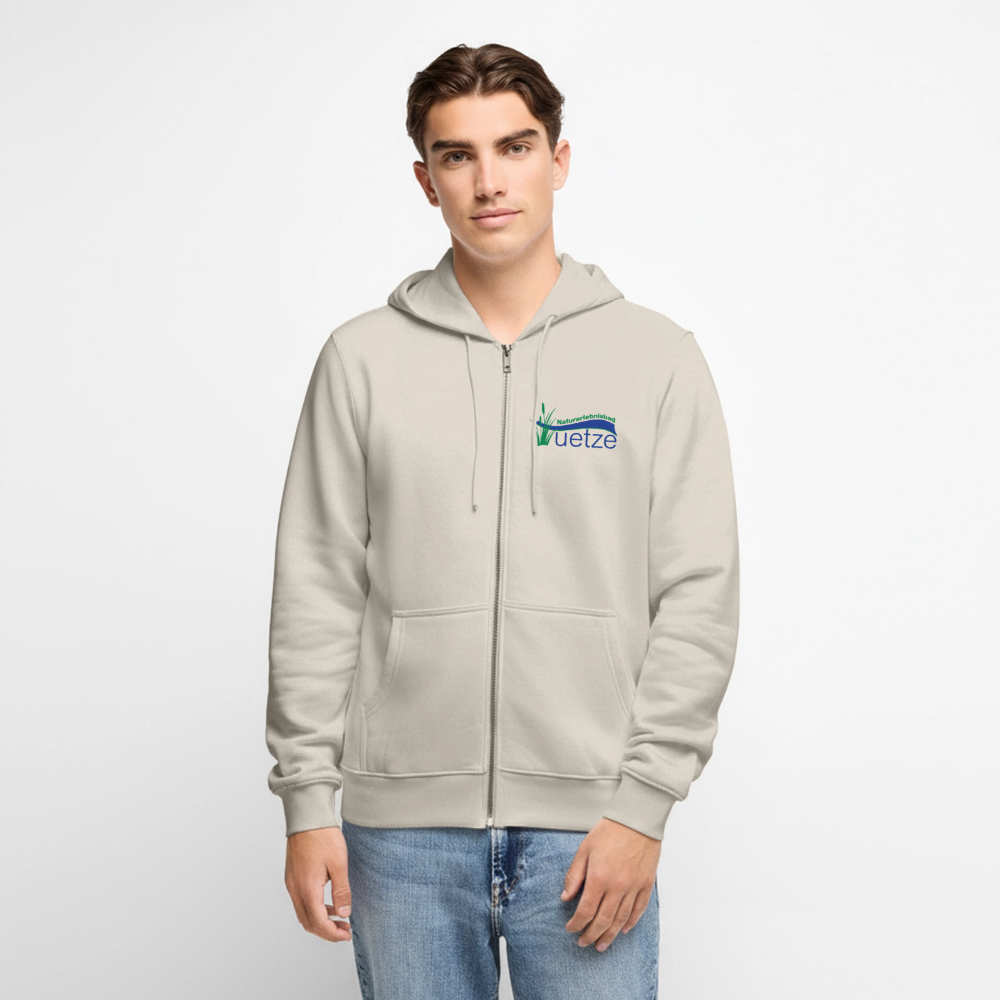 Naturbad Uetze unisex Kapuzenjacke - Beige