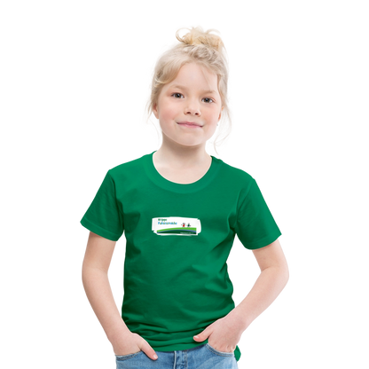 Waldkindergarten Uetze Krippenlogo Kinder Premium T-Shirt - Kelly Green