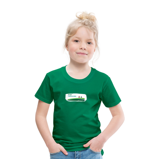 Waldkindergarten Uetze Krippenlogo Kinder Premium T-Shirt - Kelly Green