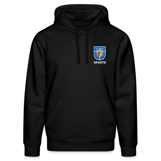 VfL Uetze Premium Hoodie personalisierbar - Schwarz