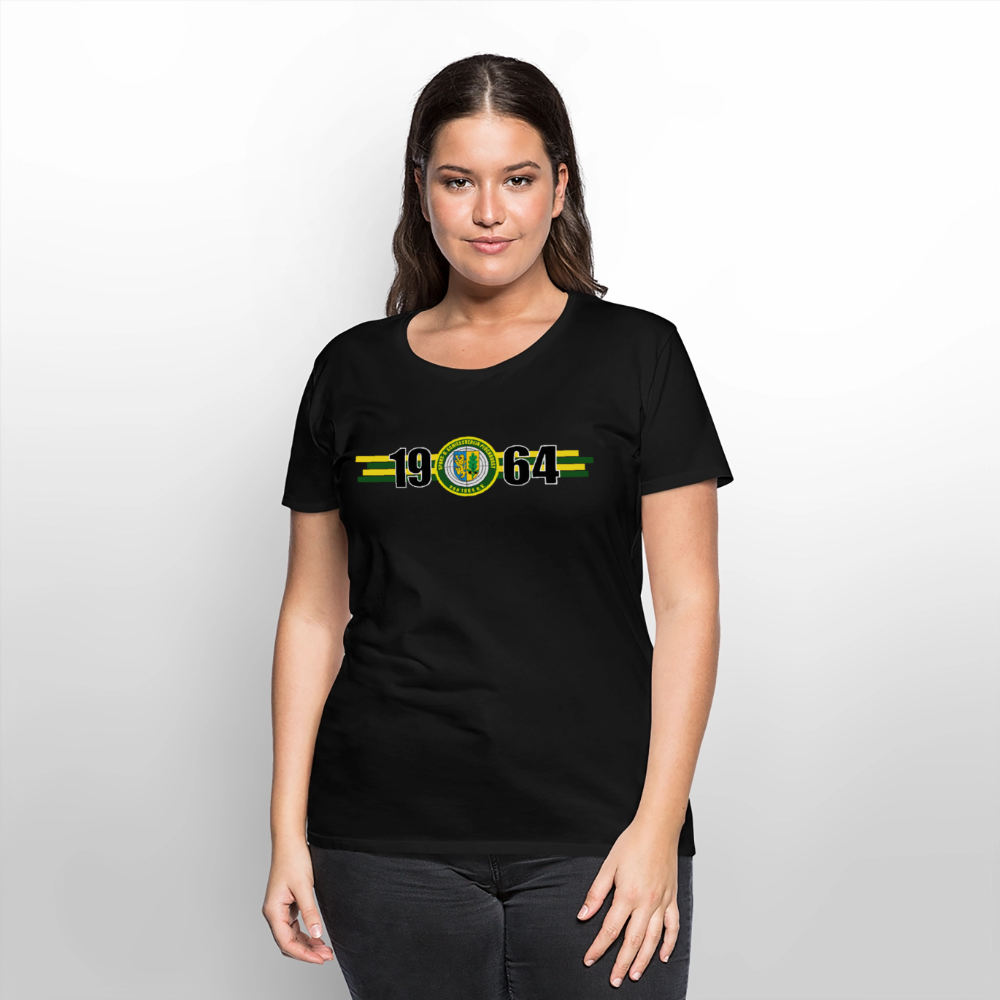 SSV Plockhorst Frauen Premium T-Shirt 1964 - Schwarz