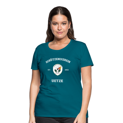 Schützenverein Uetze Frauen Collage T-Shirt - Divablau