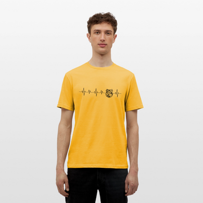 SV Sorgensen Premium T-Shirt heartbeat - Gelb