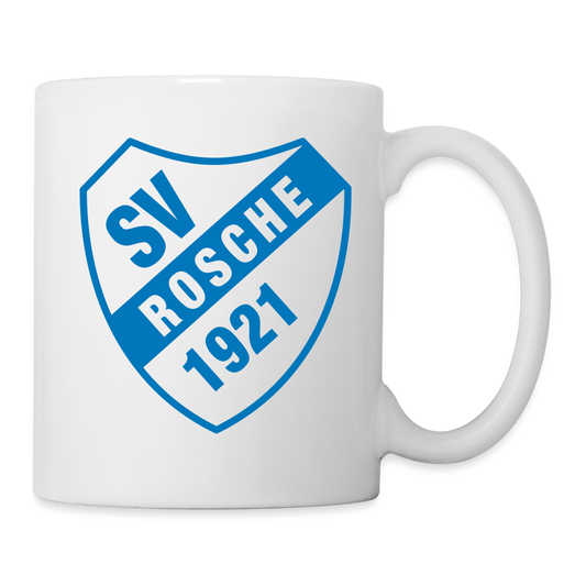 SV Rosche Tasse Logo beidseitig - Weiß