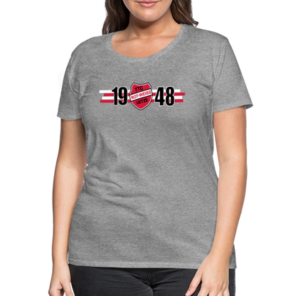 TTC RW Uetze Frauen Premium T-Shirt 1948 flex - Grau meliert
