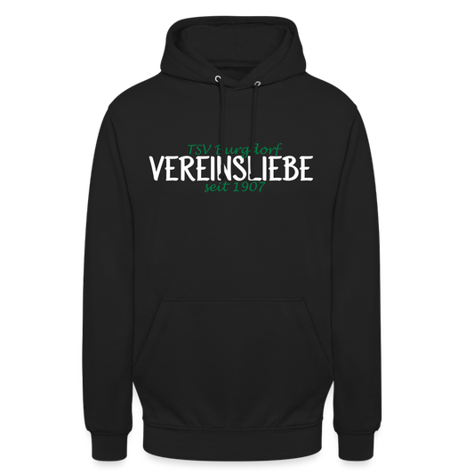 TSV Burgdorf Vereinsliebe Unisex Hoodie flex - Schwarz