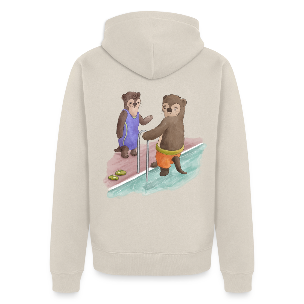 Naturbad Uetze Kapuzenjacke "Otter" - Beige