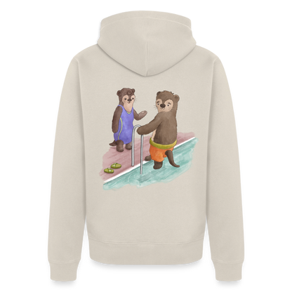 Naturbad Uetze Kapuzenjacke "Otter" - Beige