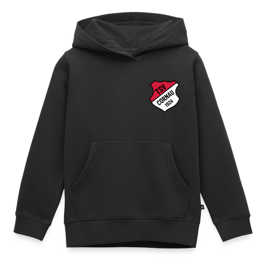 TSV Cornau Kinder Premium Hoodie Logo flex - Schwarz