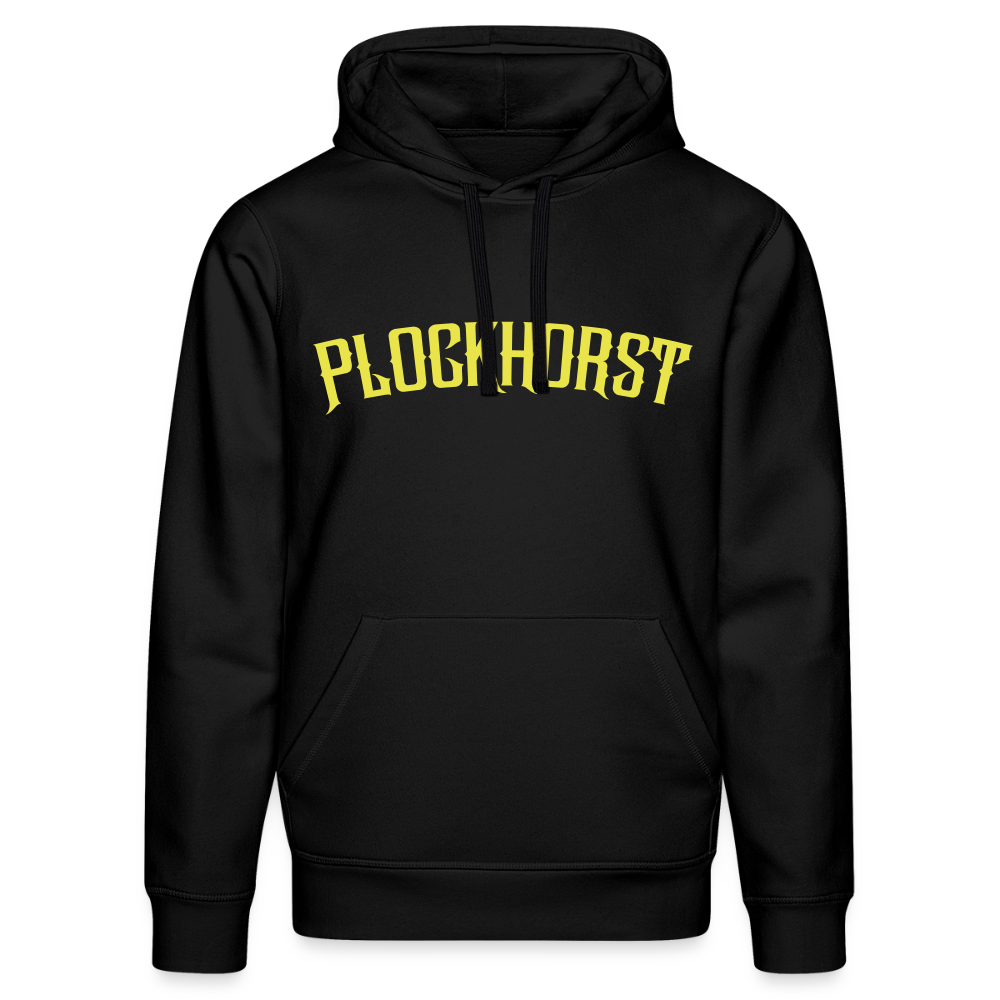 Plockhorst Unisex Bio Hoodie flex - Schwarz