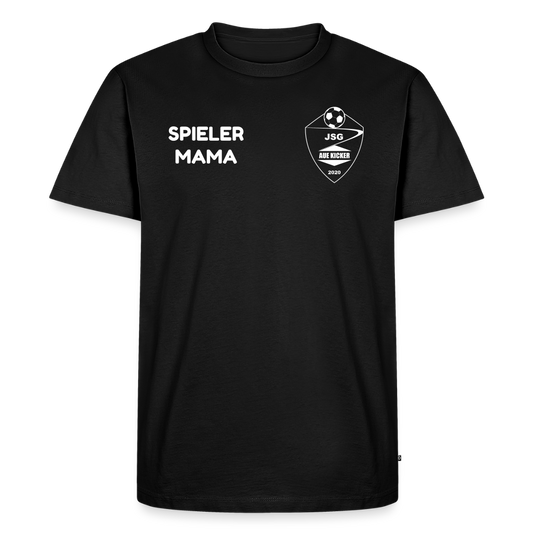 JSG Aue Kicker Spieler Mama Unisex T-Shirt - Schwarz