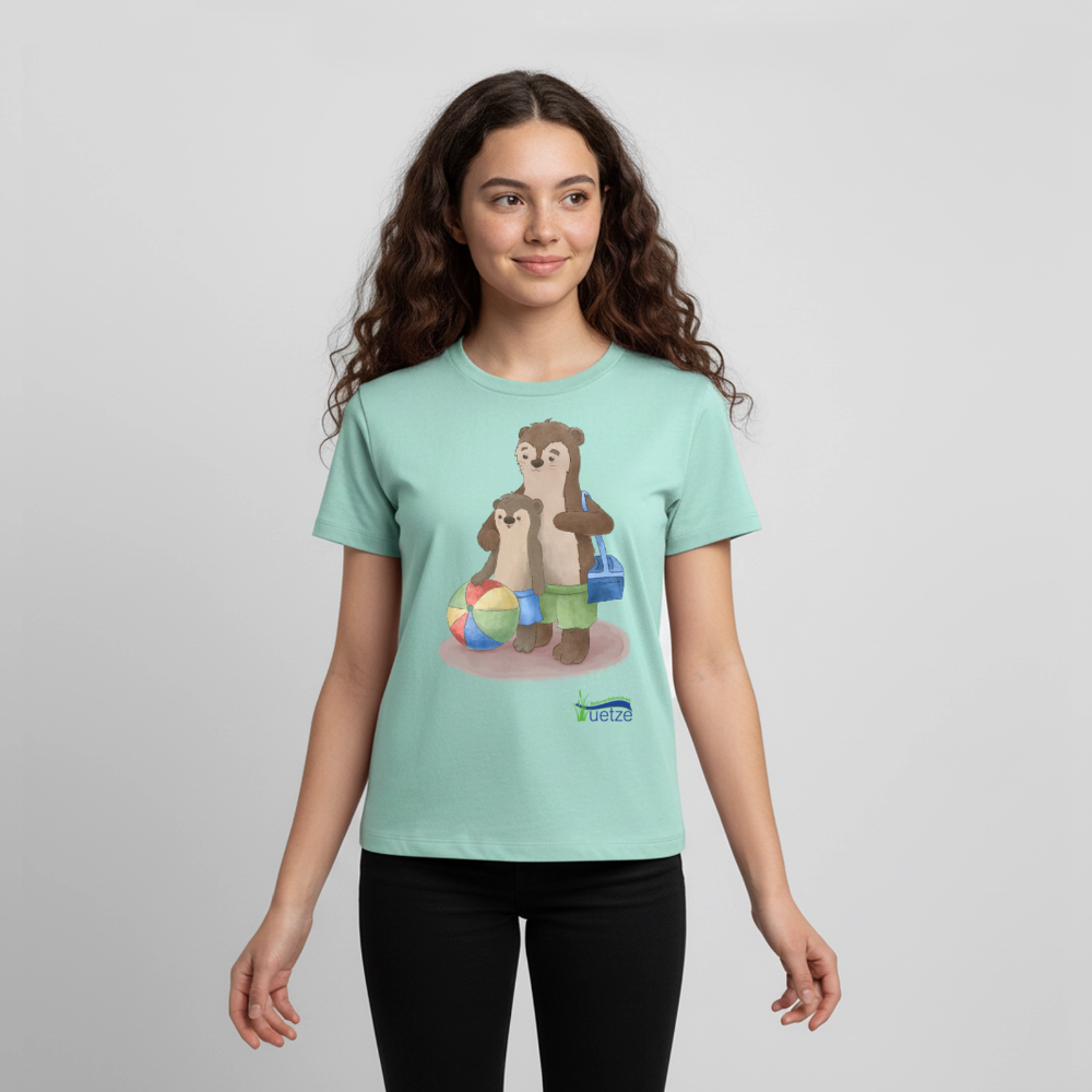 Naturbad Uetze Teenie-T-Shirt "Otterpapa" (146-164) - Mint 