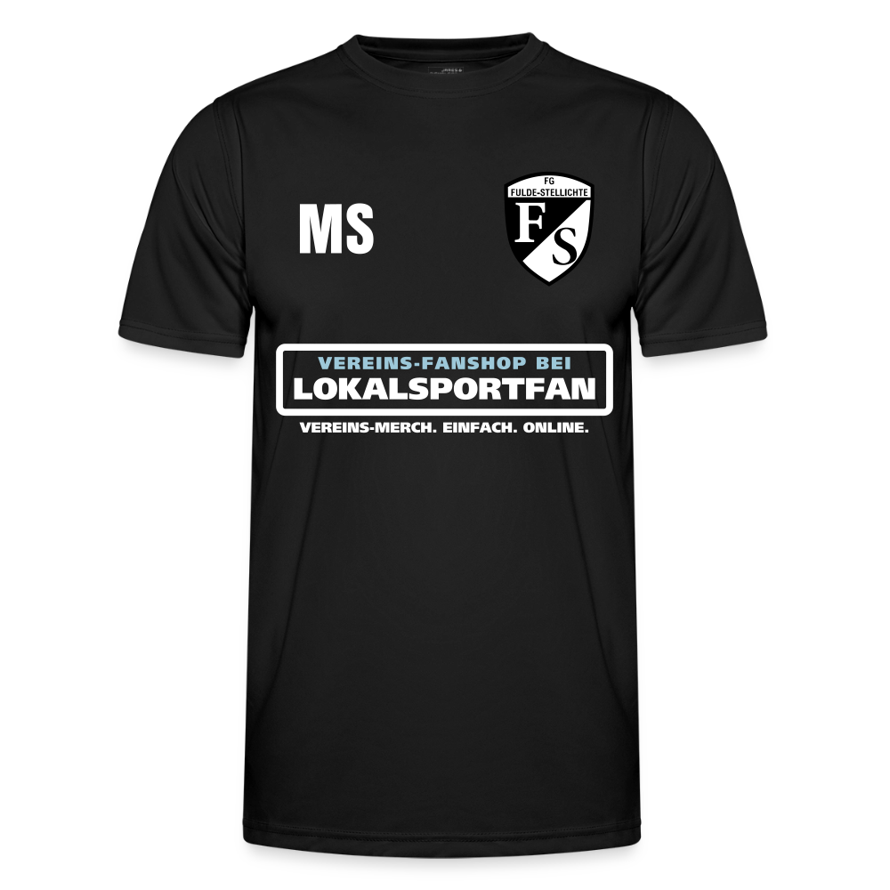 Trainingsshirt / Aufwärmshirt FG Fulde Stellichte personalisiert - Schwarz